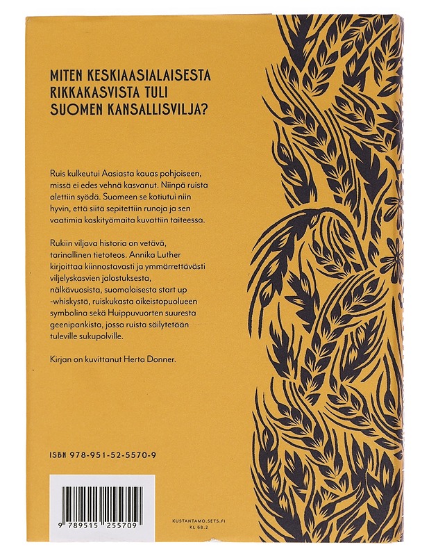 Rukiin viljava historia - Luther, Annika - Tietokirjat ja oppaat - 10105459476 - 1