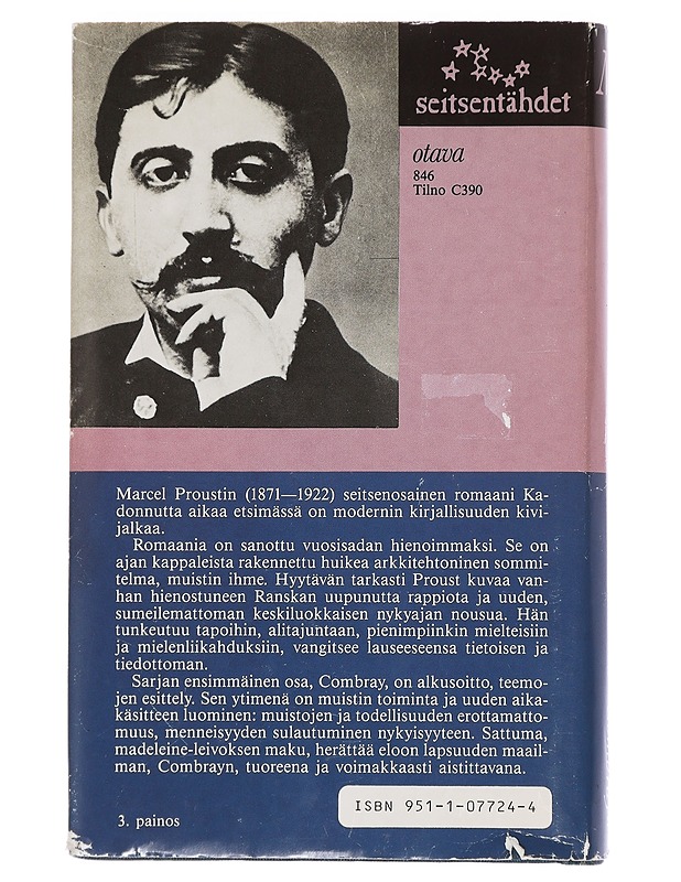 Swannin tie ; Combray - Proust, Marcel - Elämäkerrat ja muistelmat - 10105459475 - 1