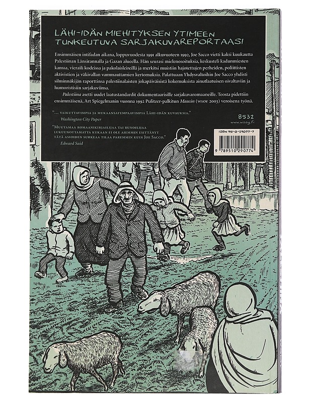 Palestiina - Sacco, Joe - Sarjakuvat - 10105459497 - 1