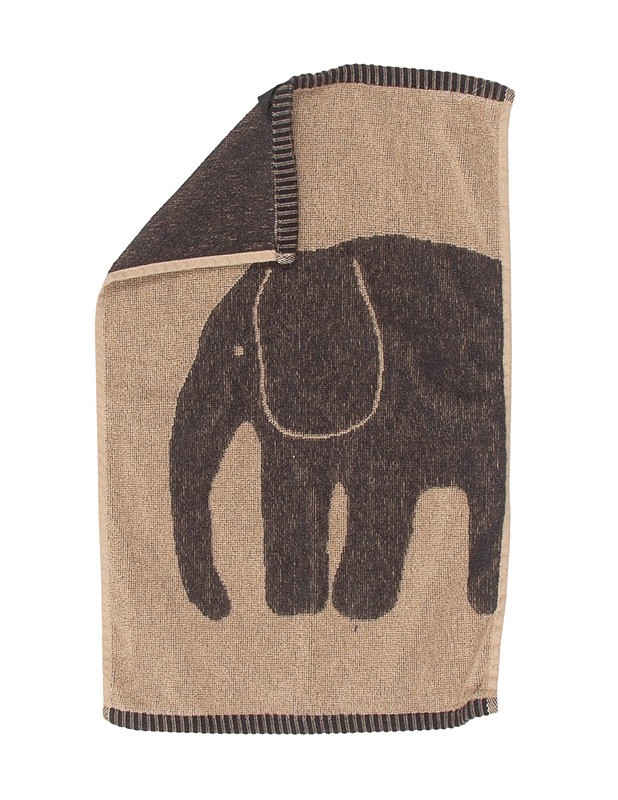 FINLAYSON Elefantti vapaa käsipyyhe, 30 x 50 cm - Designsuosikit - 10105459527 - 0