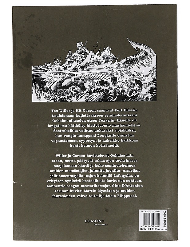 Raivoisa rämejahti - D'Antonio, Gino - Sarjakuvat - 10105459547 - 1