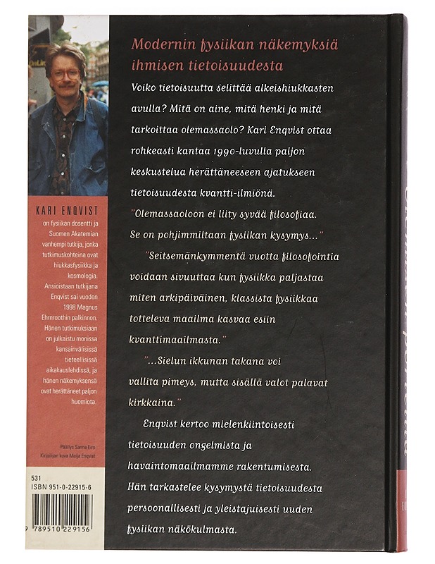 Olemisen porteilla - Kari Enqvist - Historiakirjat - 10105459576 - 1