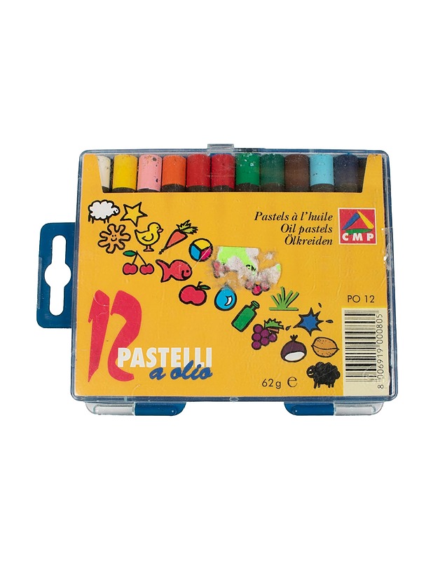 CMP öljypastelliliitu 12 kpl - Askartelu - 10105459577 - 0