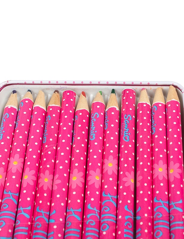 SANRIO Hello Kitty värikynä, 12 kpl - Askartelu - 10105459579 - 2