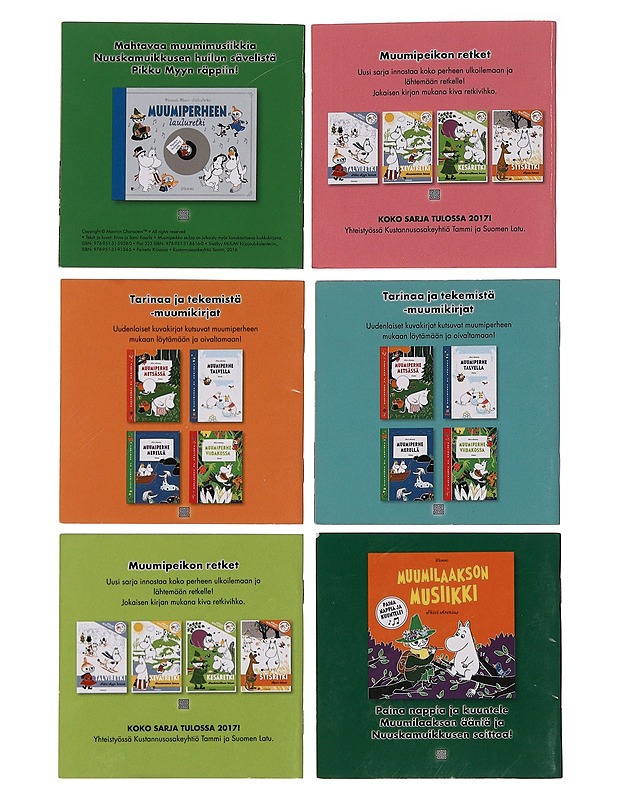 Viesti Nuuskamuikkuselta - Bagge, Tapani - 6 books - Lastenkirjat - 10105459607 - 1