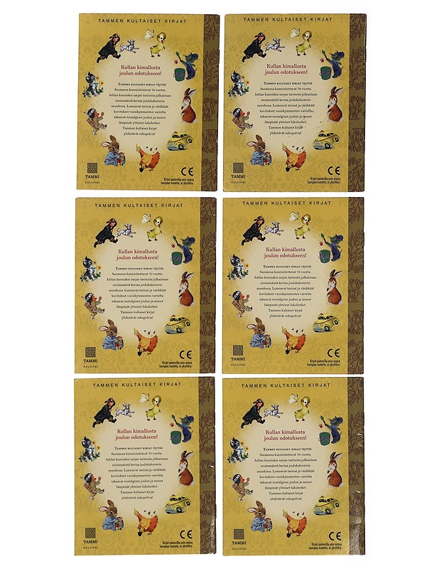 Tammen kultainen kirjajoulukalenteri : 24 klassikkotarinaa - Tammi (yhtiö) - Lastenkirjat - 10105459625 - 1