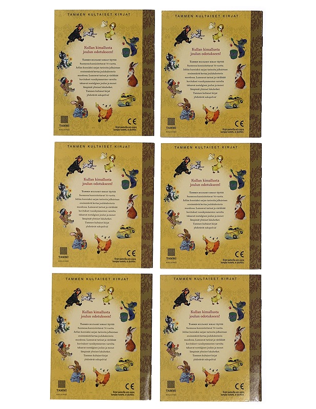 Tammen kultainen kirjajoulukalenteri : 24 klassikkotarinaa - Tammi (yhtiö) - Lastenkirjat - 10105459629 - 1