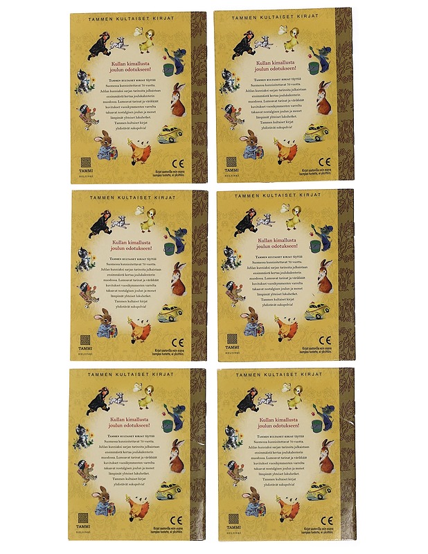 Tammen kultainen kirjajoulukalenteri : 24 klassikkotarinaa - Tammi (yhtiö) - Lastenkirjat - 10105459638 - 1