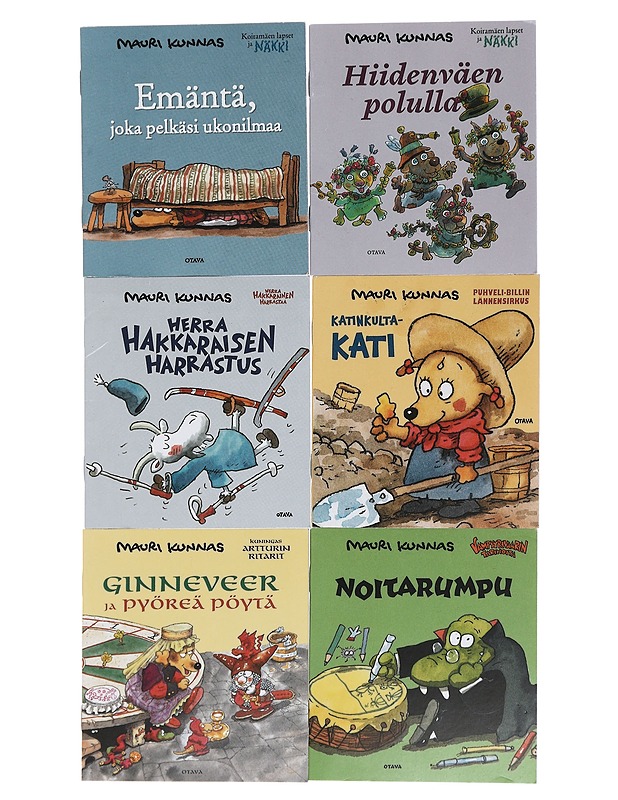 Mauri Kunnas minikirja, 6 kpl - Lastenkirjat - 10105459647 - 0
