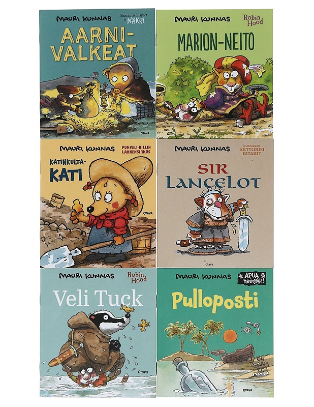 Mauri Kunnas minikirja, 6 kpl - Lastenkirjat - 10105459679 - 0