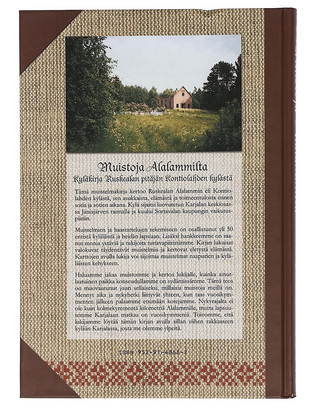 Muistoja Alalammilta / kyläkirja Ruskealan pitäjän Kontiolahden kylästä - Partanen, Katimari - Elämäkerrat ja muistelmat - 10105459707 - 1