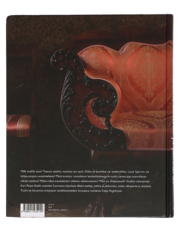 Tuolit, sohvat ja jakkarat - Kokki, Kari-Paavo - Historiakirjat - 10105459748 - 1