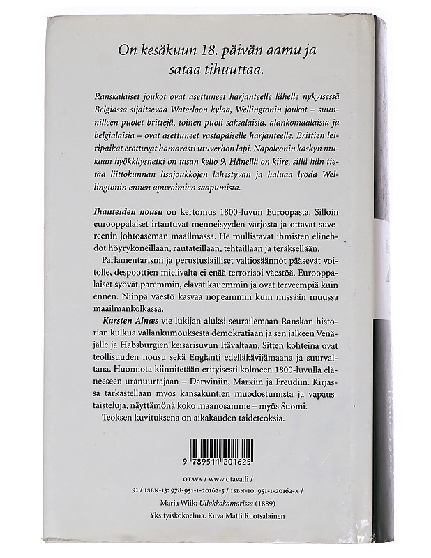 Ihanteiden nousu: Euroopan historia 1800-1900 - Karsten Alnaes - Tietokirjat - 10105459764 - 1