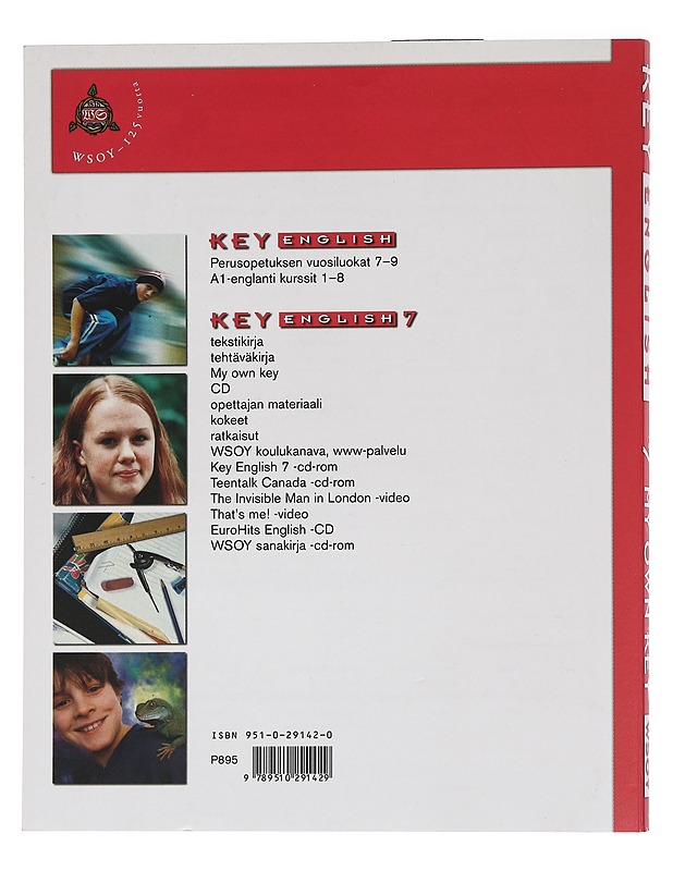 Key English. 7, My own key - Lehtonen, Eero - Tietokirjat ja oppaat - 10105459793 - 1