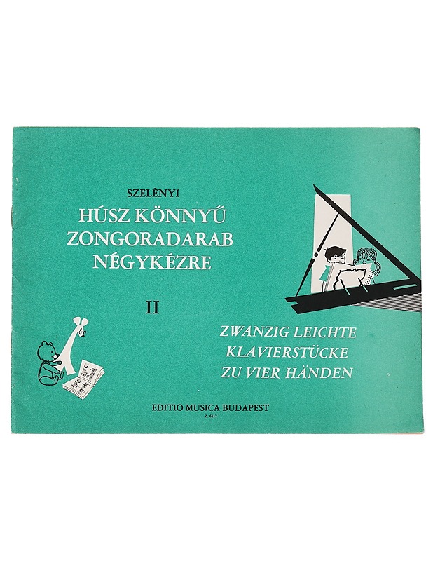 Husz Könnyu Zongoradarab Negykezre - Szelenyi - Musiikki- ja elokuvakirjat - 10105459805 - 0
