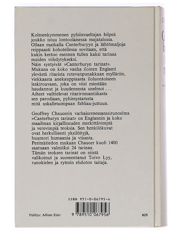 Canterburyn tarinoita - Chaucer, Geoffrey - Romaanit ja novellit - 10105459828 - 1