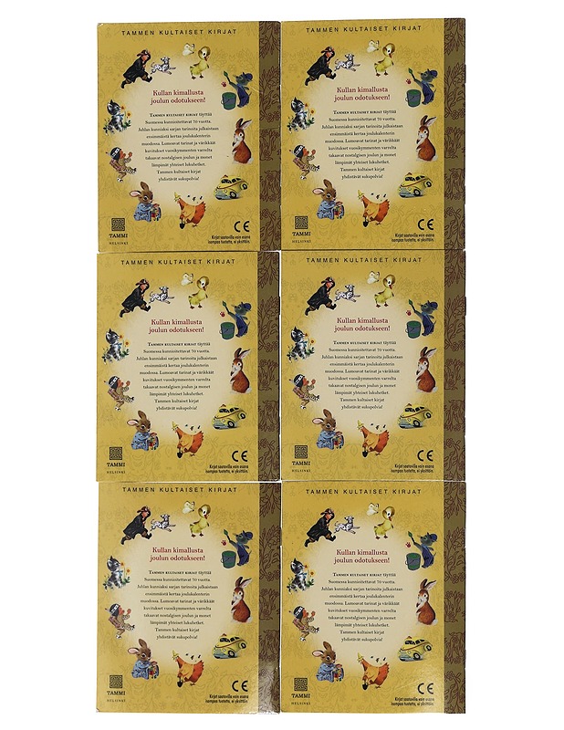 Tammen kultaiset kirjat, 6 kpl - Lastenkirjat - 10105459826 - 1