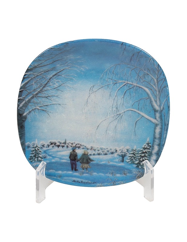 ARABIA Talvitunnelmia seinälautanen - Designsuosikit - 10105459833 - 0