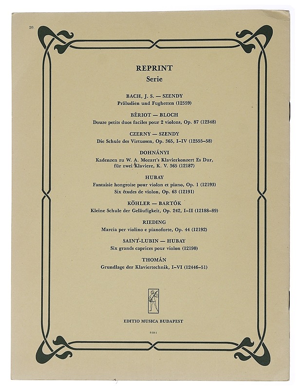 A Kezugyesseg kis Iskolaja Kleine schule der geläufigkett - Köhler - Musiikki- ja elokuvakirjat - 10105459831 - 1