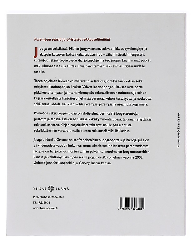 Parempaa seksiä joogan avulla - Greaux, Jacquie Noelle - Tietokirjat ja oppaat - 10105459856 - 1