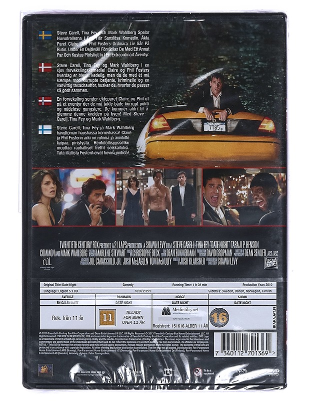 Date Night - DVD - DVD-elokuvat - 10105459847 - 1