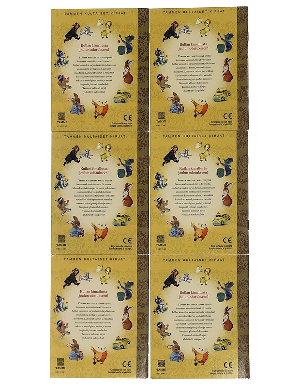 Tammen kultaiset kirjat, 6 kpl - Lastenkirjat - 10105459868 - 1
