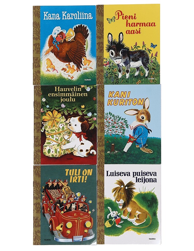 Tammen kultaset kirjat, 6 kpl - Lastenkirjat - 10105459887 - 0