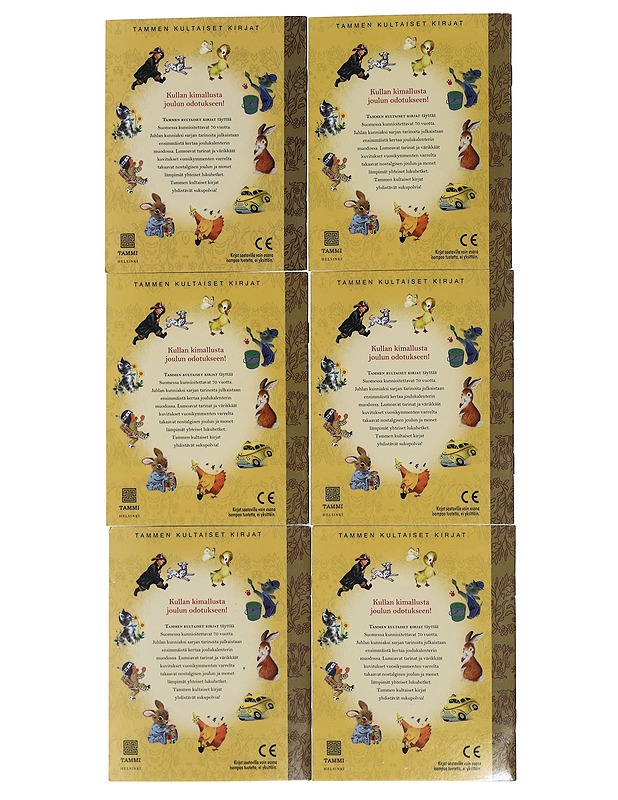 Tammen kultaset kirjat, 6 kpl - Lastenkirjat - 10105459905 - 1