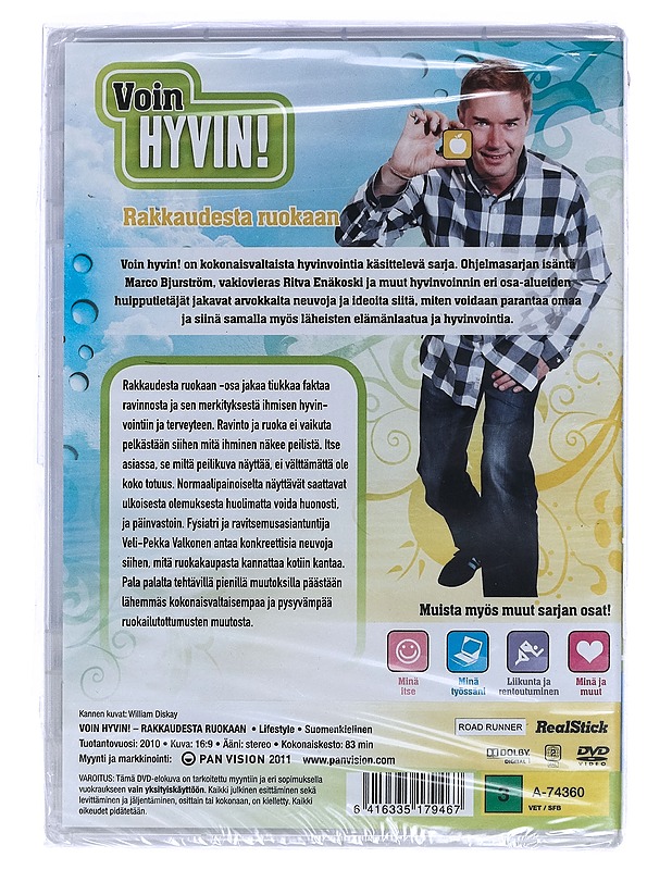 Voin Hyvin: Rakkaudesta Ruokaan - DVD - DVD-elokuvat - 10105459915 - 1