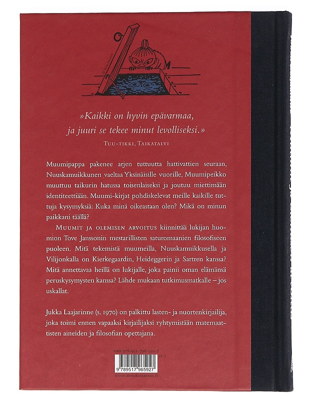 Muumit ja olemisen arvoitus - Laajarinne, Jukka - Lastenkirjat - 10105459933 - 1