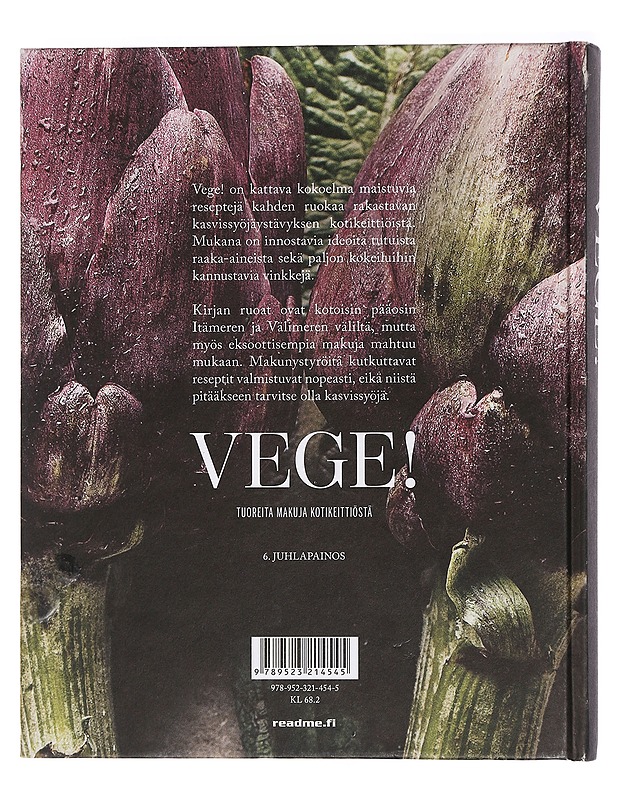 Vege! : tuoreita makuja kotikeittiöstä - Nieminen, Alex - Ruokakirjat - 10105459940 - 1