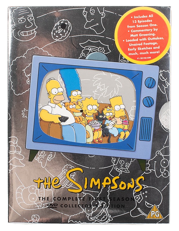 The Simpsons: The Complete First Season - DVD - DVD-elokuvat - 10105459951 - 0