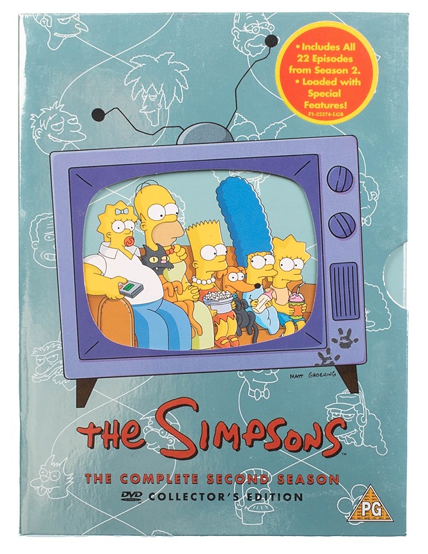 The Simpsons: The Complete Second Season - DVD - DVD-elokuvat - 10105459954 - 0