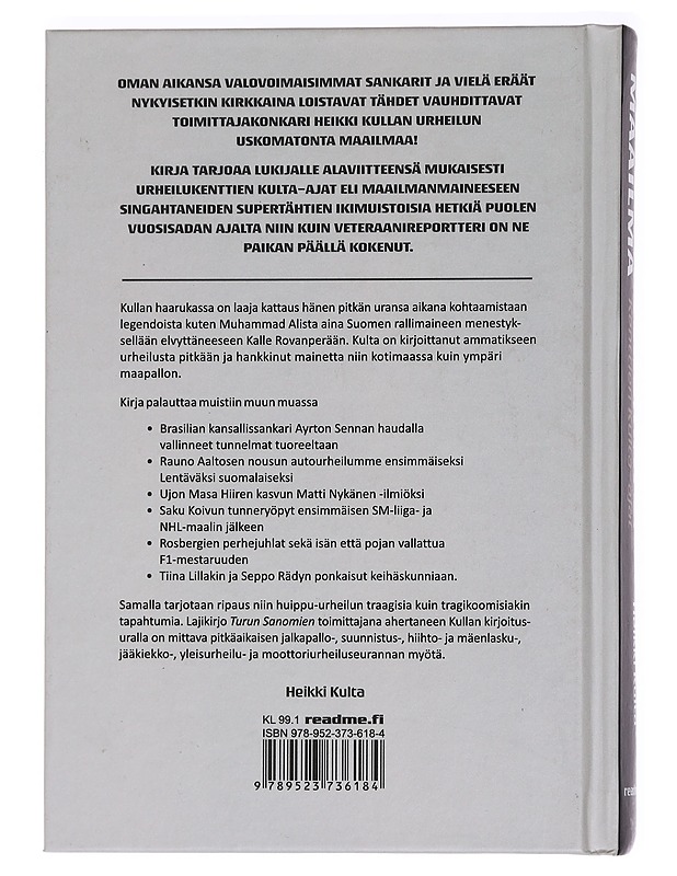 Urheilun uskomaton maailma : kenttien kulta-ajat - Heikki Kulta - Elämäkerrat ja muistelmat - 10105459963 - 1