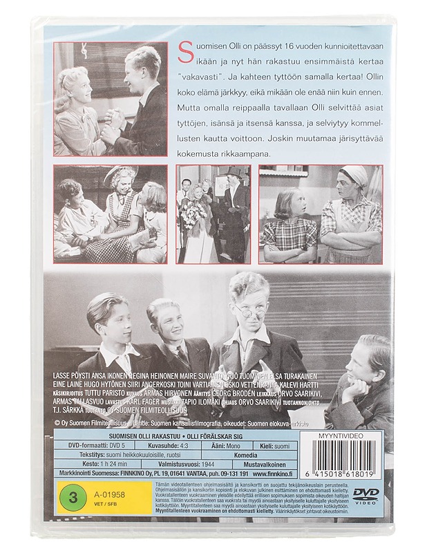 Suomisen Olli Rakastuu - DVD - DVD-elokuvat - 10105459993 - 1
