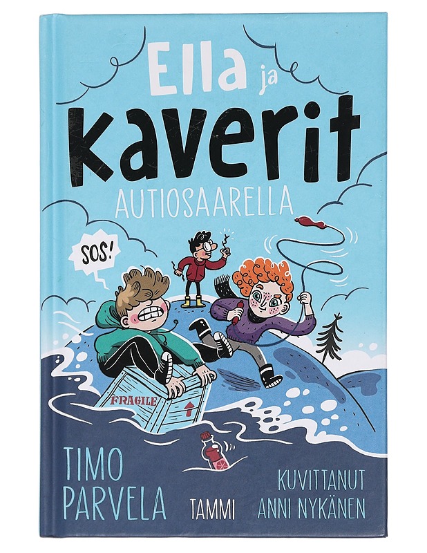 Ella ja kaverit autiosaarella - Parvela, Timo - Lastenkirjat - 10105460011 - 0