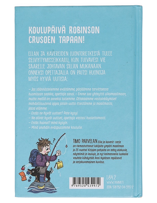 Ella ja kaverit autiosaarella - Parvela, Timo - Lastenkirjat - 10105460011 - 1