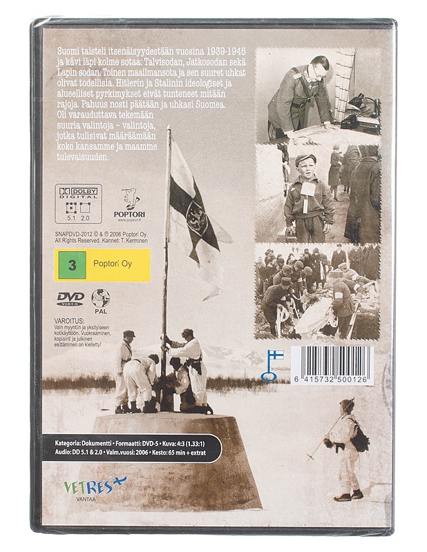 Suomen Puolesta - DVD - DVD-elokuvat - 10105460014 - 1