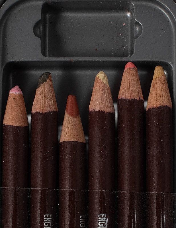 DERWENT Coloursoft puukynät, 6 kpl - Askartelu - 10105460023 - 1