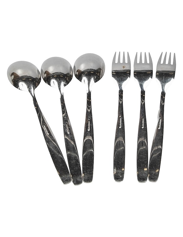 HACKMAN Carelia lusikka ja haarukka, 3+3 kpl - Designsuosikit - 10105460033 - 1