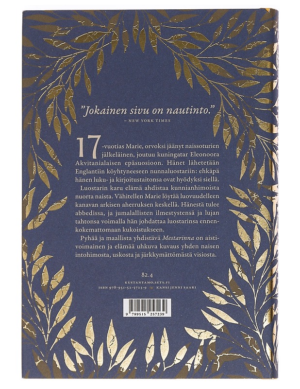 Mestarinna - Groff, Lauren - Romaanit ja novellit - 10105460039 - 1