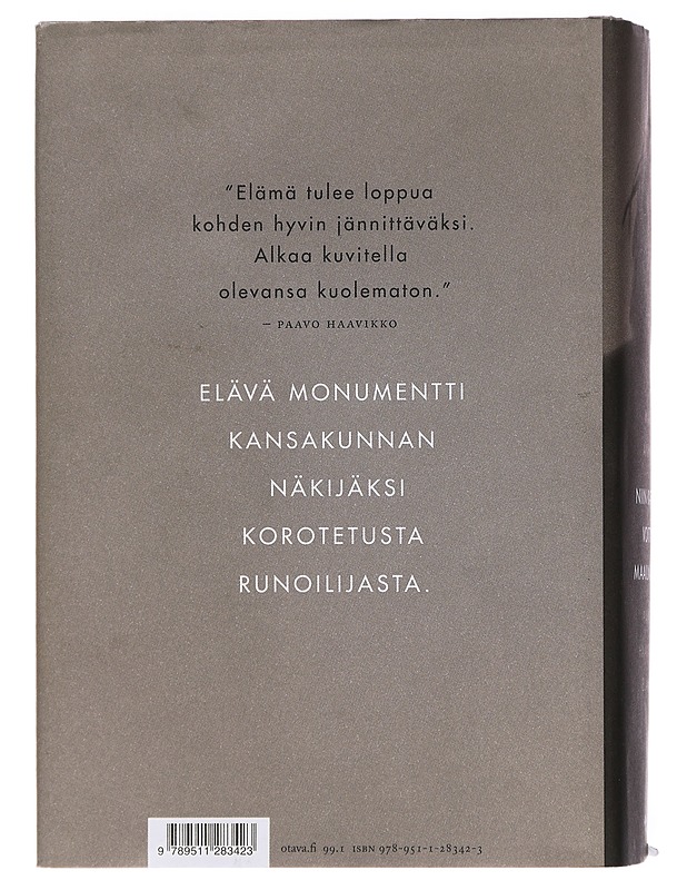 Niin katosi voitto maailmasta : Paavo Haavikon elämä - Martti Anhava - Elämäkerrat ja muistelmat - 10105460050 - 1