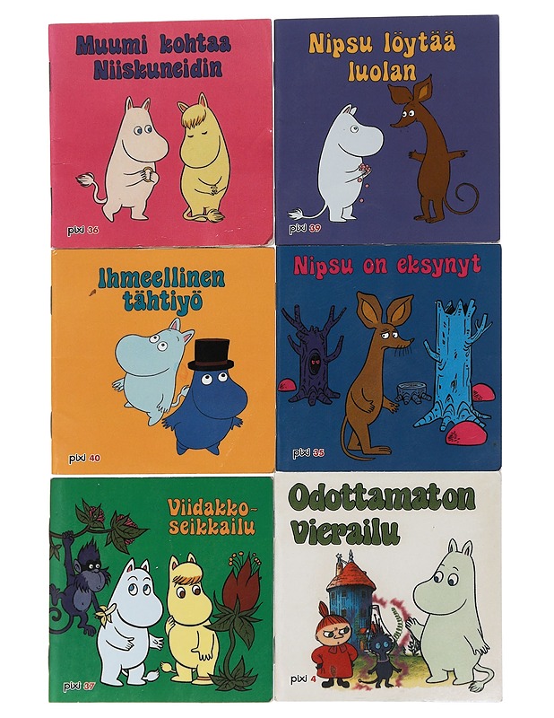 Muumit minikirjat, 6 kpl - Lastenkirjat - 10105460078 - 0