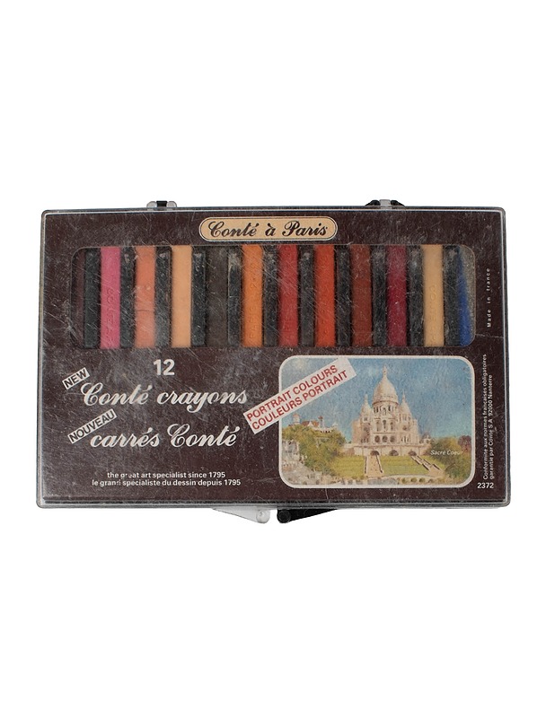 CONTE A PARIS pastelliliidut, 12 kpl - Askartelu - 10105460084 - 0