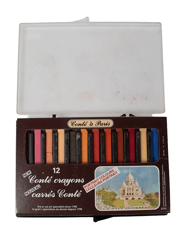 CONTE A PARIS pastelliliidut, 12 kpl - Askartelu - 10105460084 - 1