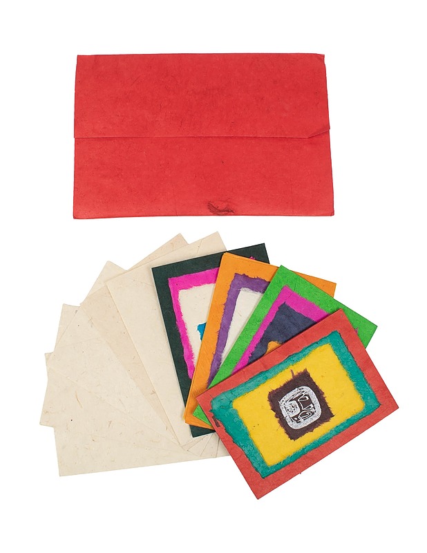 Kirjepaperisetti, 6 kpl - Askartelu - 10105460088 - 0