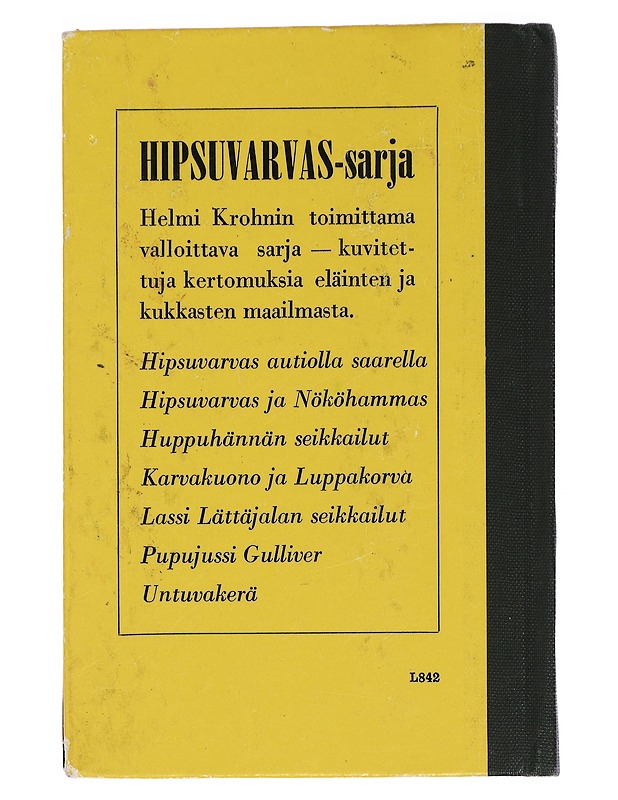 Hipsuvarvas ja nököhammas - Krohn, Helmi - Lastenkirjat - 10105460122 - 1