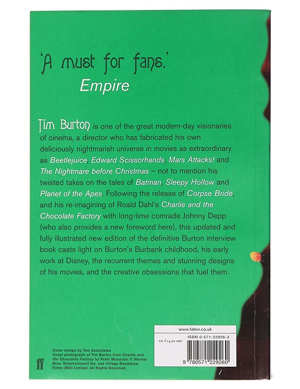 Burton on Burton, 2nd Revised Edition - Burton, Tim - Tietokirjat ja oppaat - 10105460129 - 1