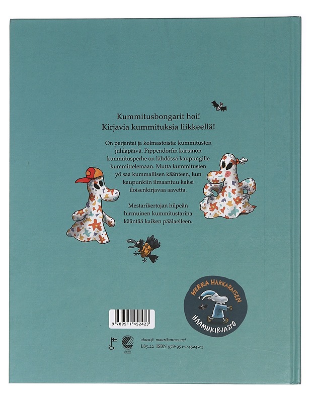 Pippendorfin kirjavat kummitukset - Kunnas, Mauri - Lastenkirjat - 10105460128 - 1