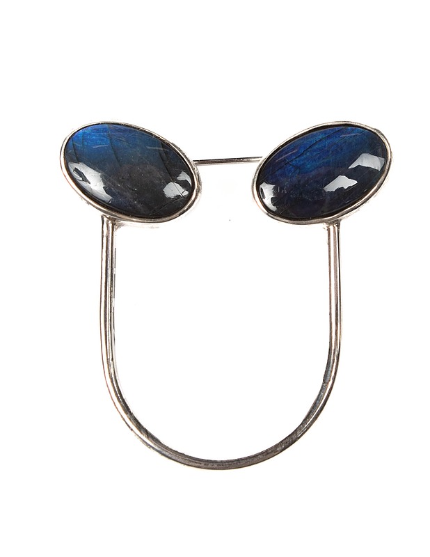 KAUNIS KORU hopeinen rintakoru - Korut - 10105460148 - 1